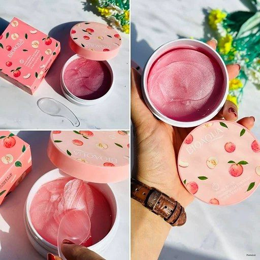 پچ ( ماسک ) زیر چشم هلویی درمان تیرگی و گودی زیرچشم 60عددی